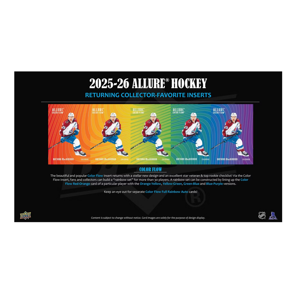 2025-26 Upper Deck Allure Hockey Blaster Box