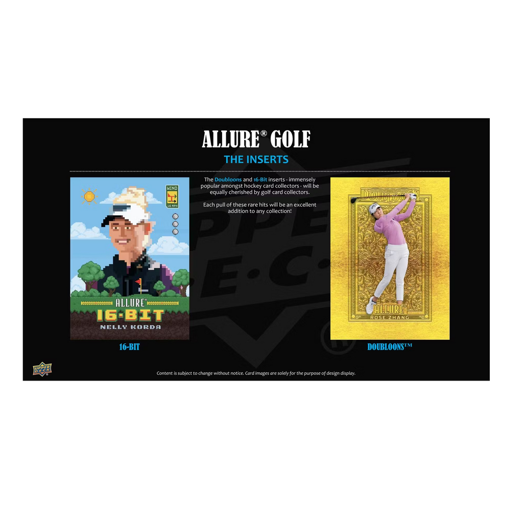 2026 Upper Deck Allure Golf Blaster 20-Box Case