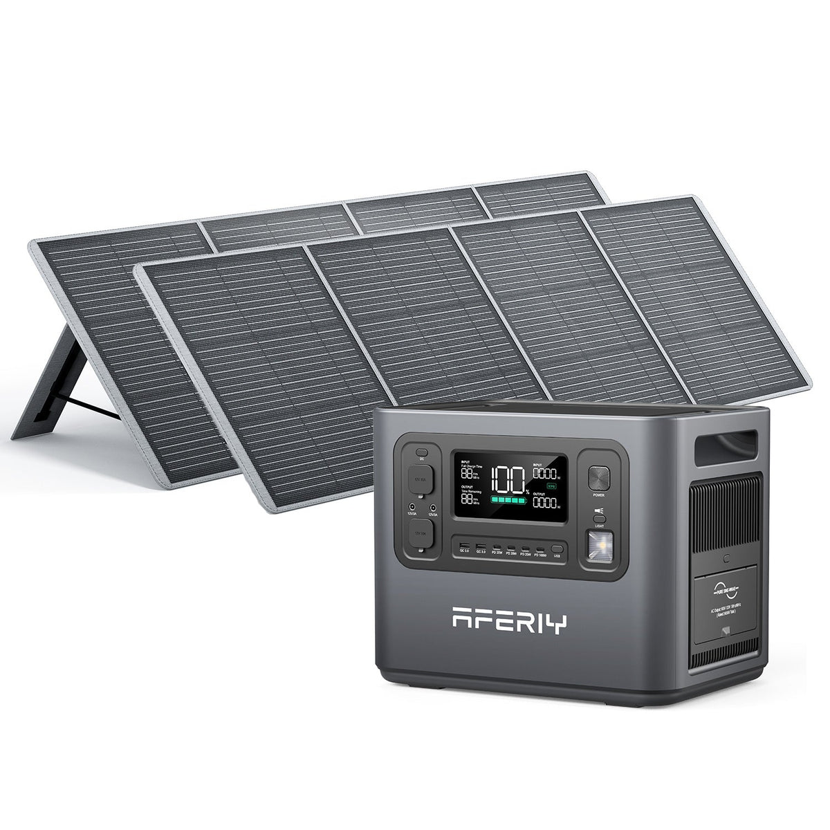 P210 2400W + 200W Solar*2