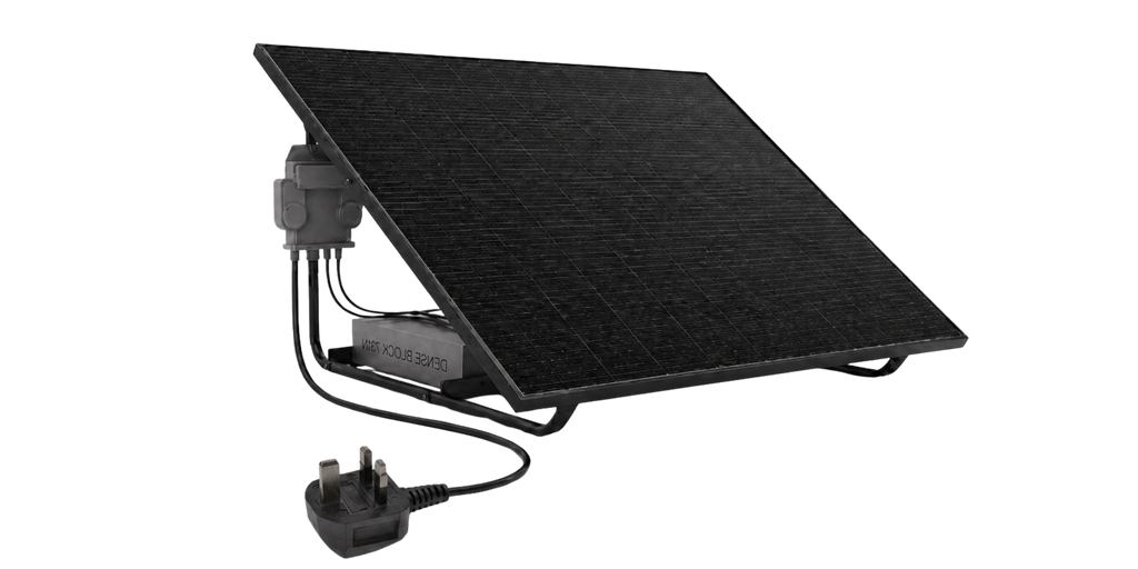 UKSOL Sheffield Pro Compact Ground Mount – 460W Plug-In Solar Kit