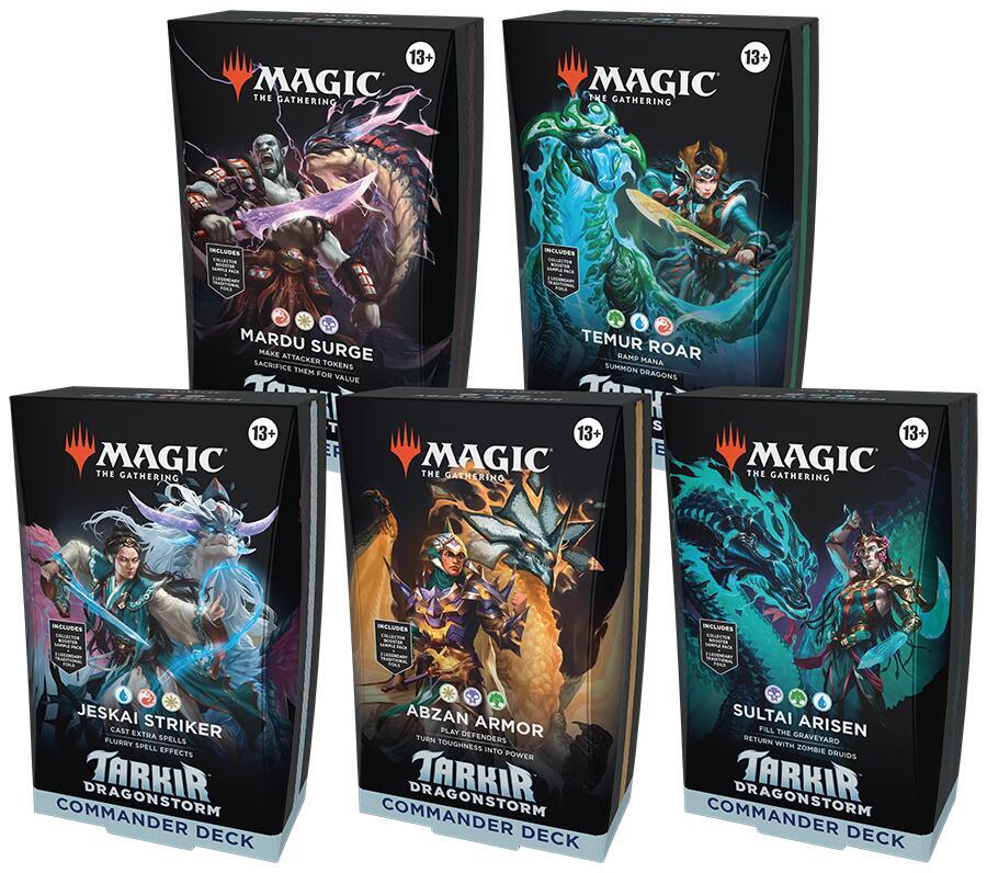 Tarkir: Dragonstorm Commander Deck Case - (TDC)