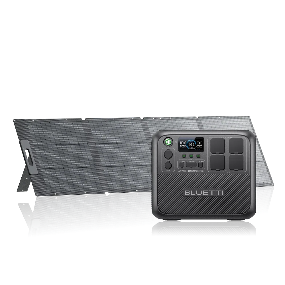 AC200L + 200W | 2,048 Wh Capacity | 200 W Solar Panel