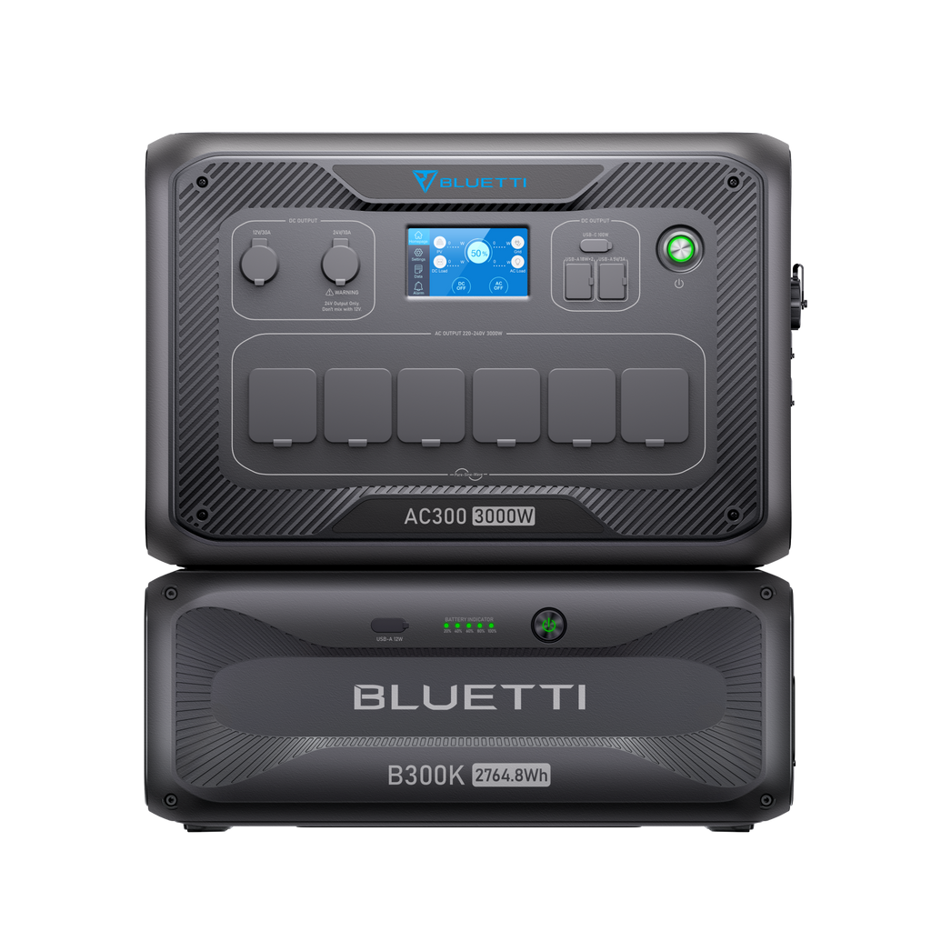 BLUETTI AC300 + B300K Home Battery Backup | 3,000W 2,764.8Wh