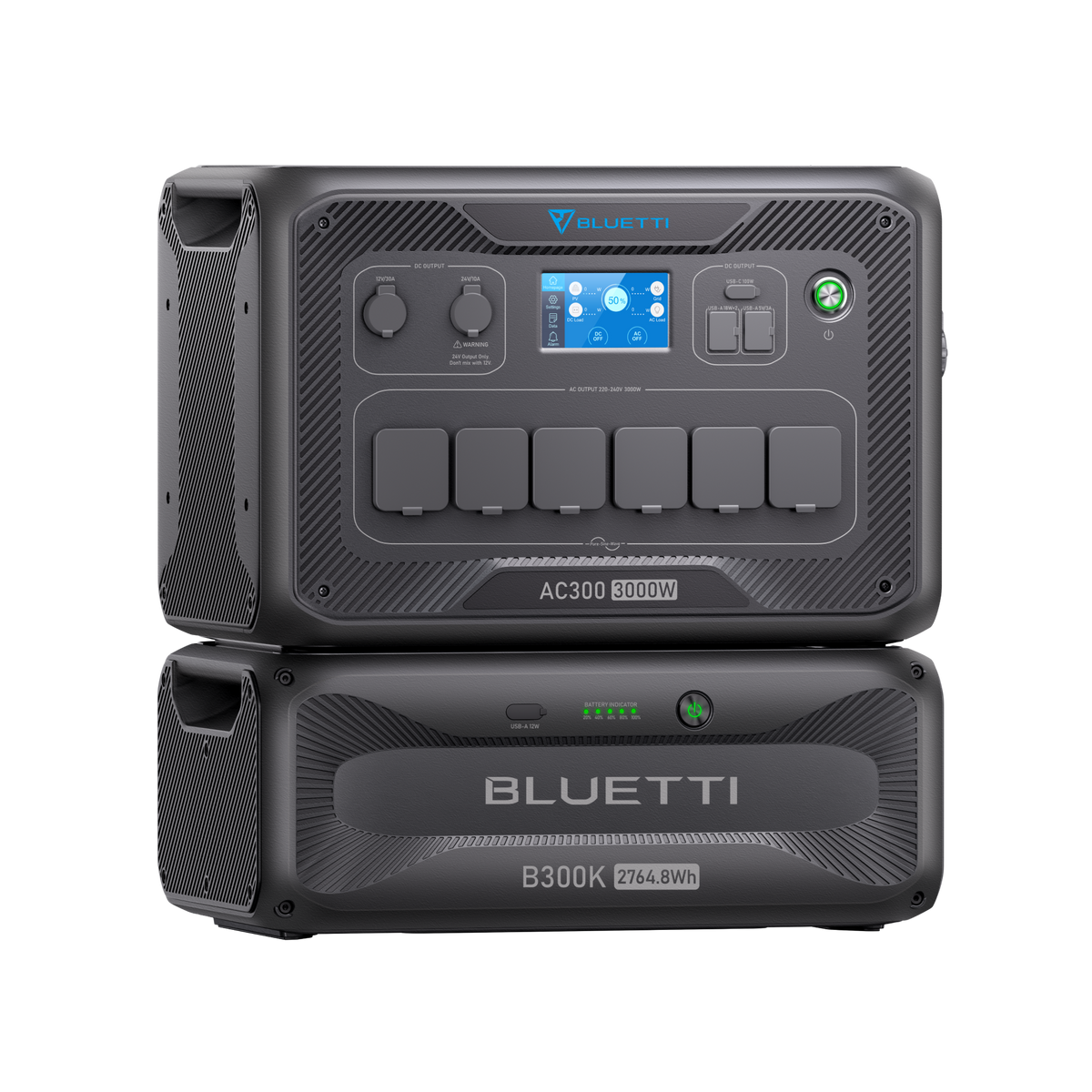 BLUETTI AC300 + B300K Home Battery Backup | 3,000W 2,764.8Wh