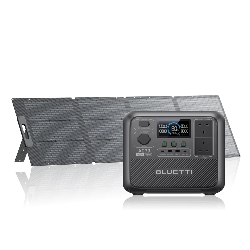 BLUETTI AC70 Portable Power Station | 1,000W 768Wh