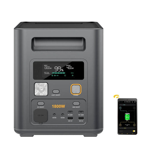 AFERIY Nomad1800 Pro Portable Power Station 1800W 1024Wh–5120Wh