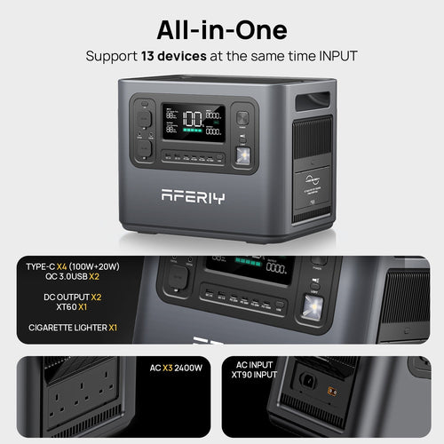 AFERIY P210 2400W 2048Wh Portable Power Station