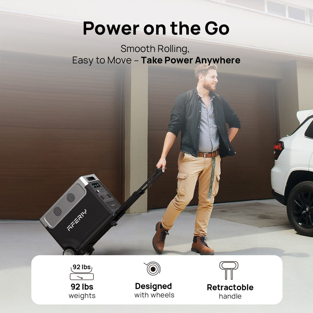 AFERIY P310 3600W 3840Wh Expandable Portable Power Station