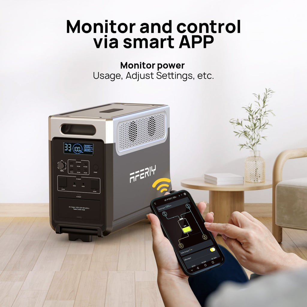 AFERIY P310 3600W 3840Wh Expandable Portable Power Station
