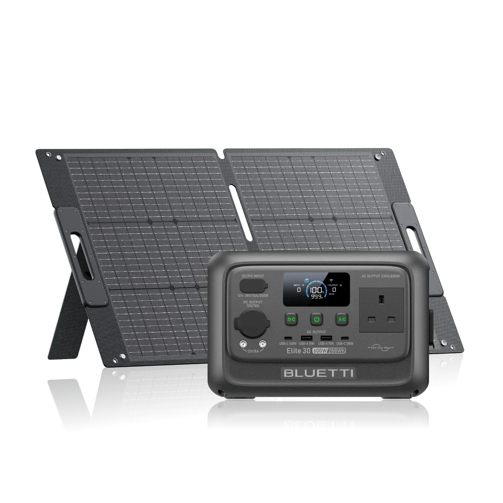 Elite 30 V2 + 100W | 288 Wh Capacity | 100 W Solar Panel