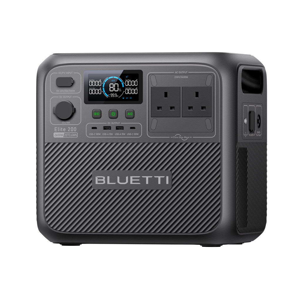 BLUETTI Elite 200 V2 Portable Power Station | 2,073.6Wh 2,600W
