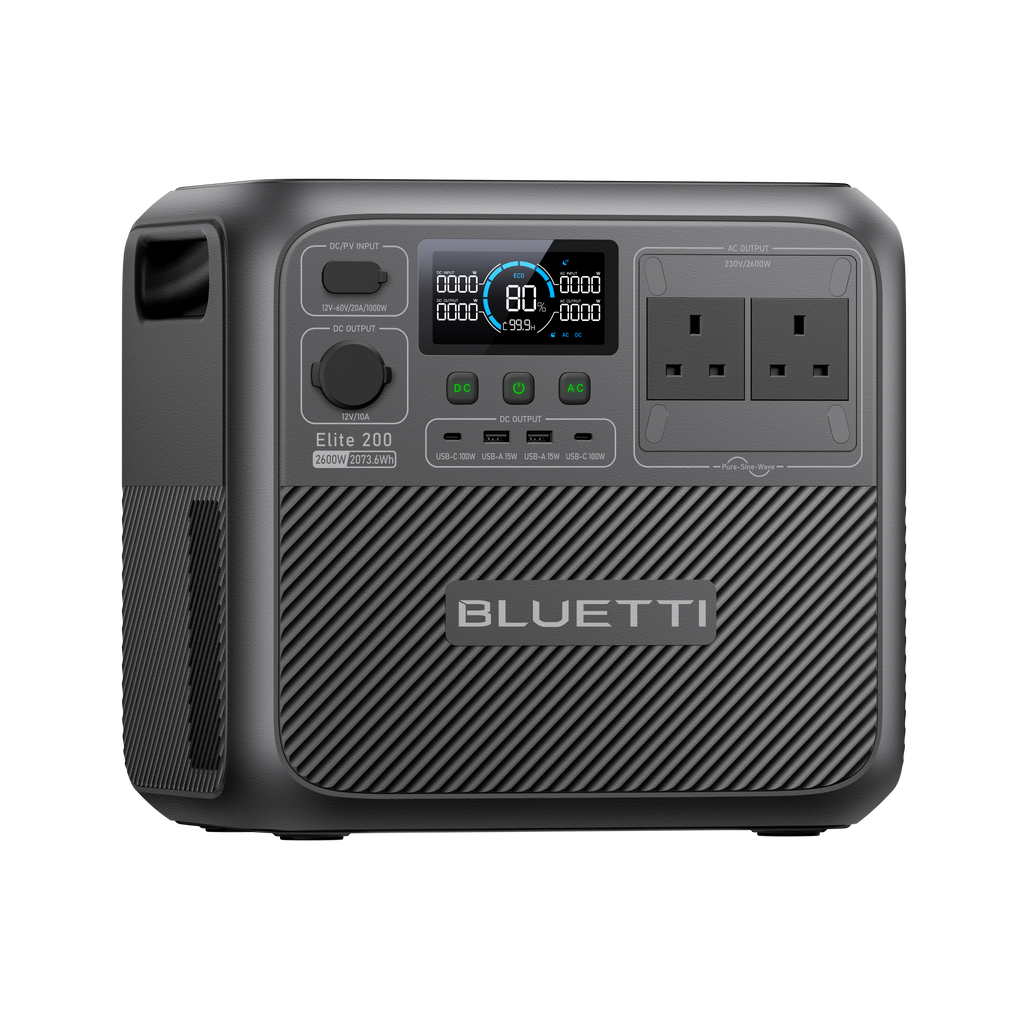 BLUETTI Elite 200 V2 Portable Power Station | 2,073.6Wh 2,600W