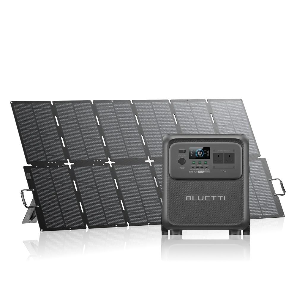 Elite 400 + 500W | 3,840 Wh Capacity | 500 W Solar Panel