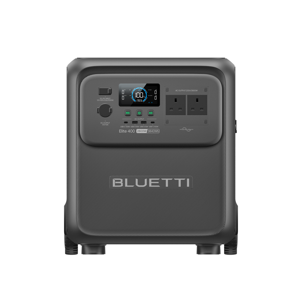 BLUETTI Elite 400 Portable Power Station | 2,600 W, 3,840 Wh