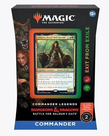 Magic the Gathering: Commander Legends: Battle for Baldur's Gate - Exit from Exile Commander Deck
