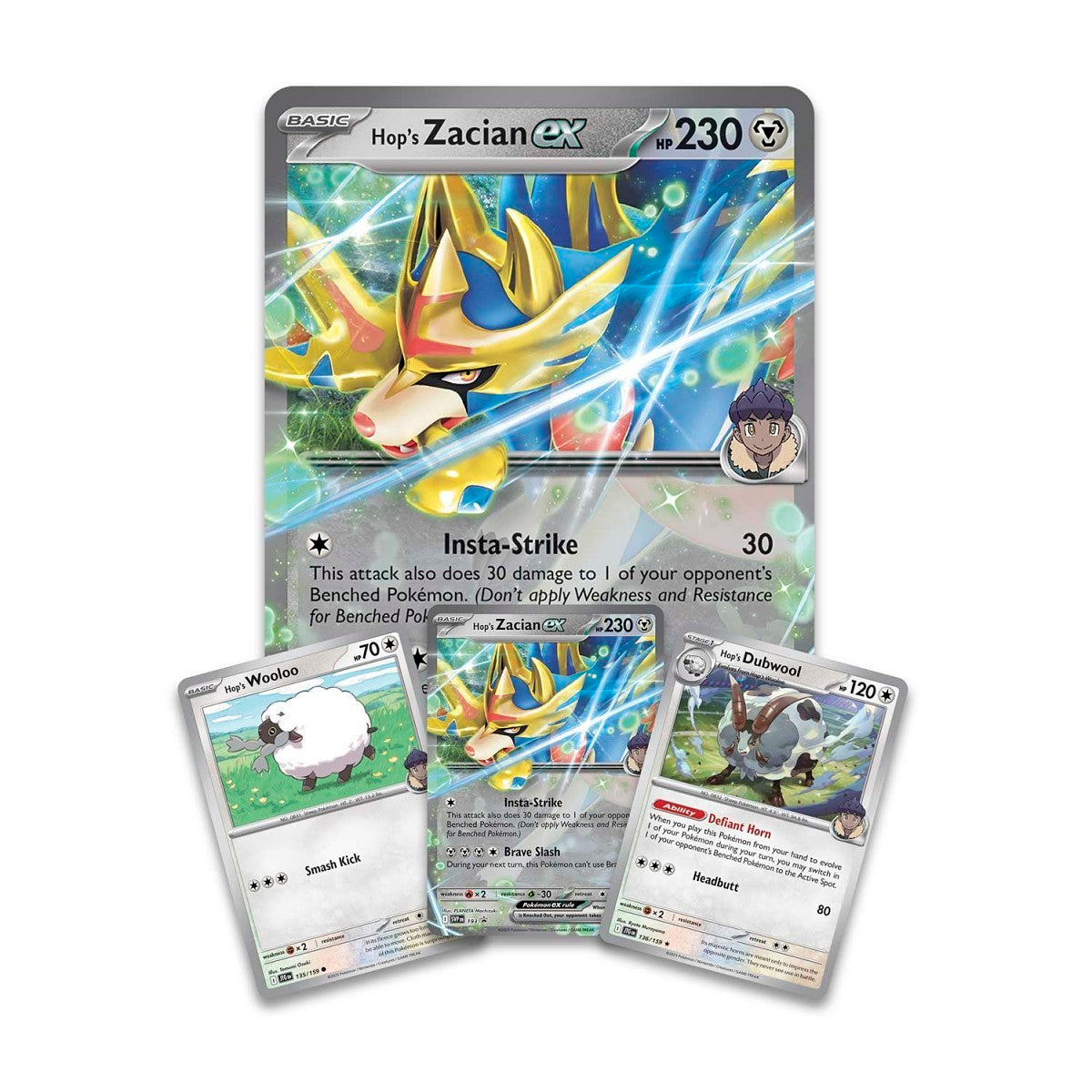 Hop's Zacian ex Box