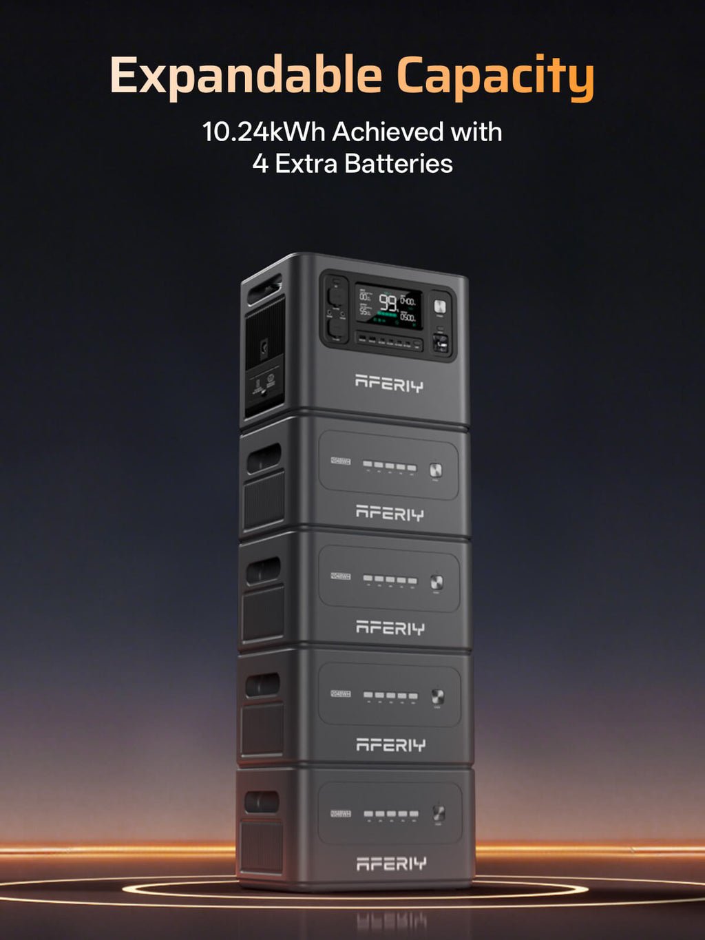 AFERIY P280 Portable Power Station With DC-DC 580W Charger