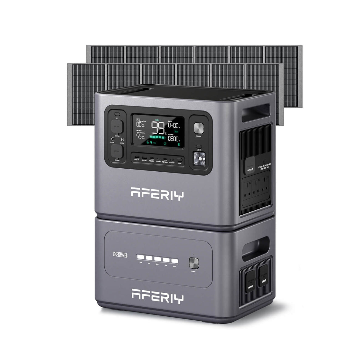 AFERIY P280 2800W Solar Generator Kit