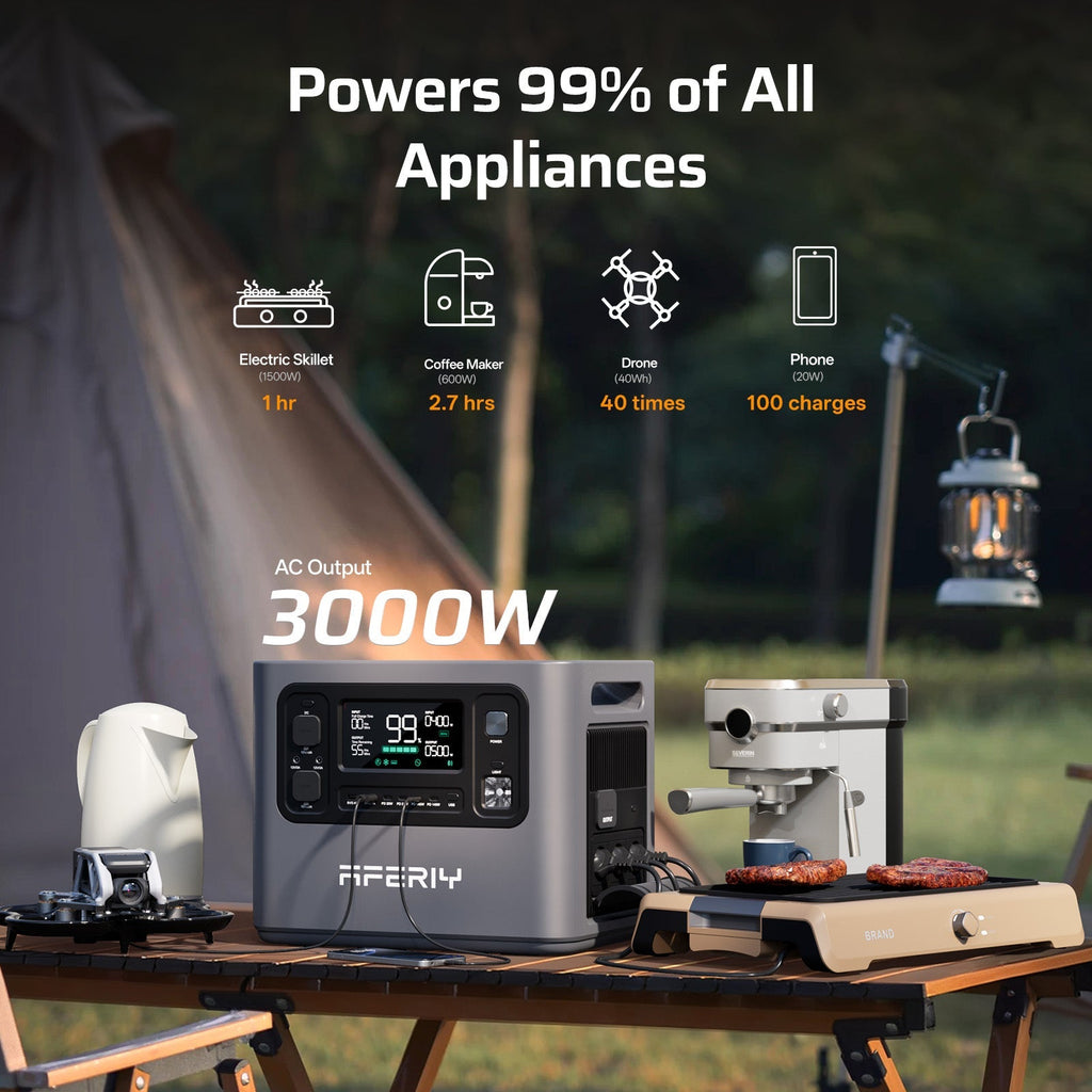AFERIY Haven3000 P300 3000W 2048Wh Portable Power Station