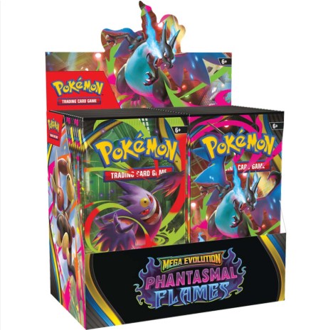 Pokemon: Mega Evolution - Phantasmal Flame Booster Box