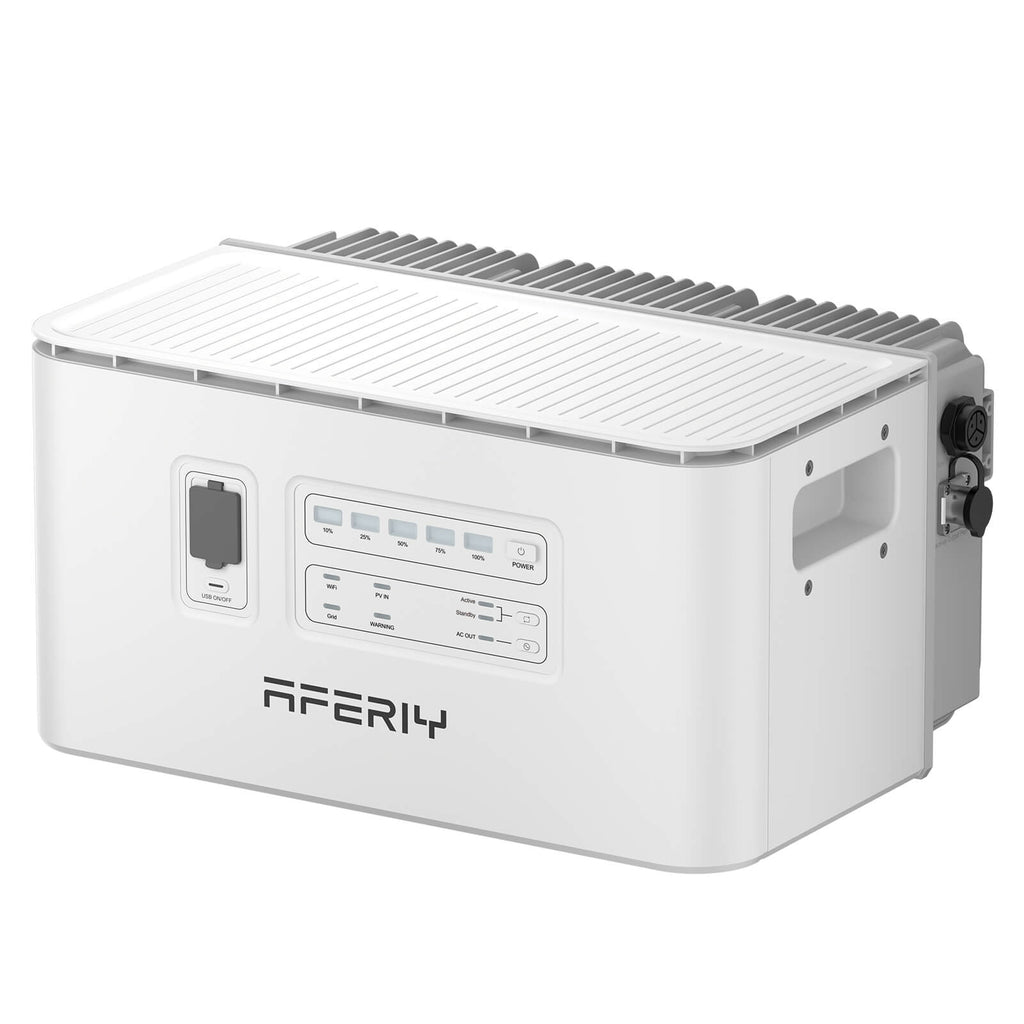 AFERIY PS240 Balcony Solar System | 800W-1200W Output | 1958-9792Wh Capacity | IP65