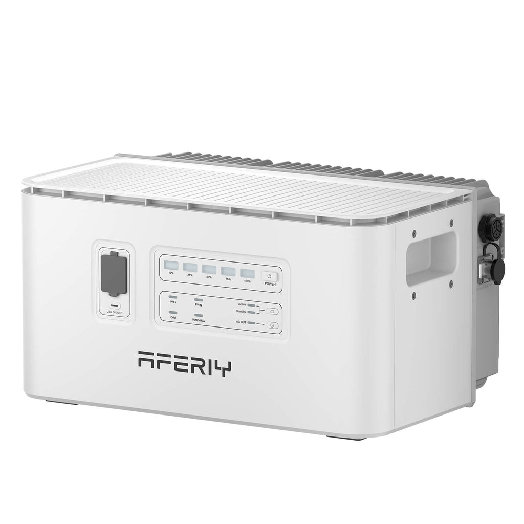 AFERIY PS240 Balcony Solar System | 800W-1200W Output | 1958-9792Wh Capacity | IP65