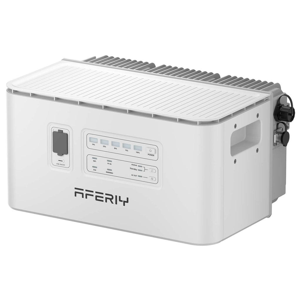 AFERIY PS240 Balcony Solar System | 800W-1200W Output | 1958-9792Wh Capacity | IP65