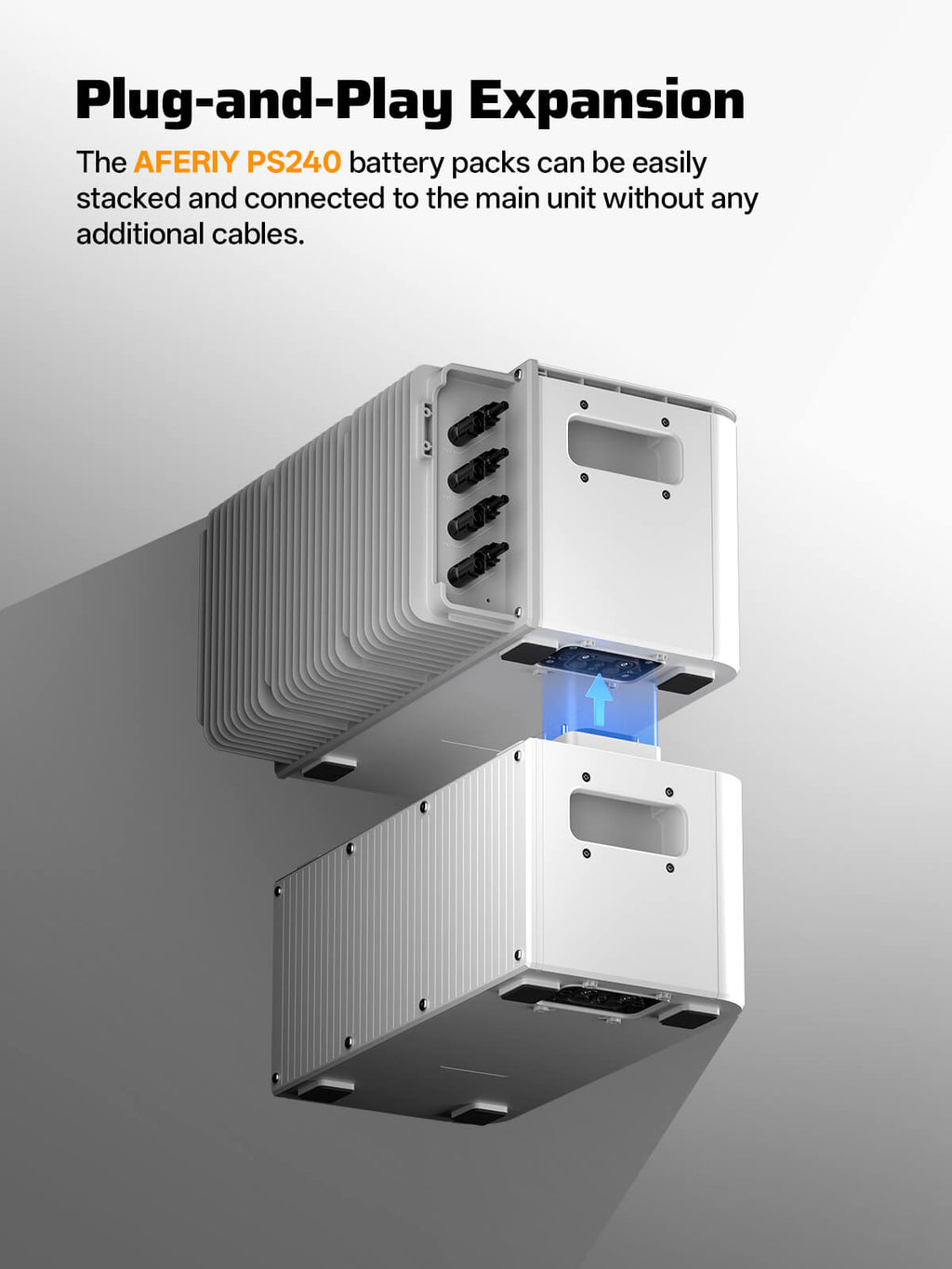 AFERIY PS240 Balcony Solar System | 800W-1200W Output | 1958-9792Wh Capacity | IP65