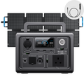EB3A + 60W | 268 Wh Capacity | 60 W Solar Panel