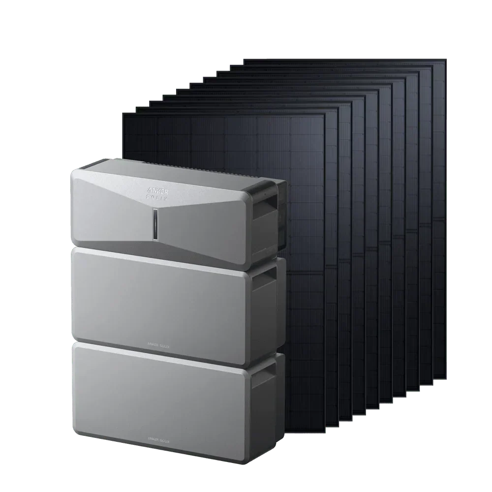 Anker SOLIX E10 Off-Grid Kits + 10 x 440W Rigid Solar Panels