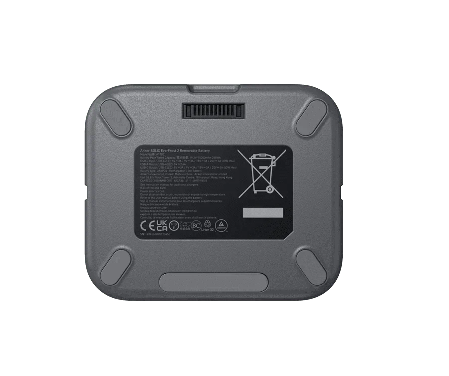Anker SOLIX EverFrost 2 58L Electric Cooler (61QT) With 288Wh Battery