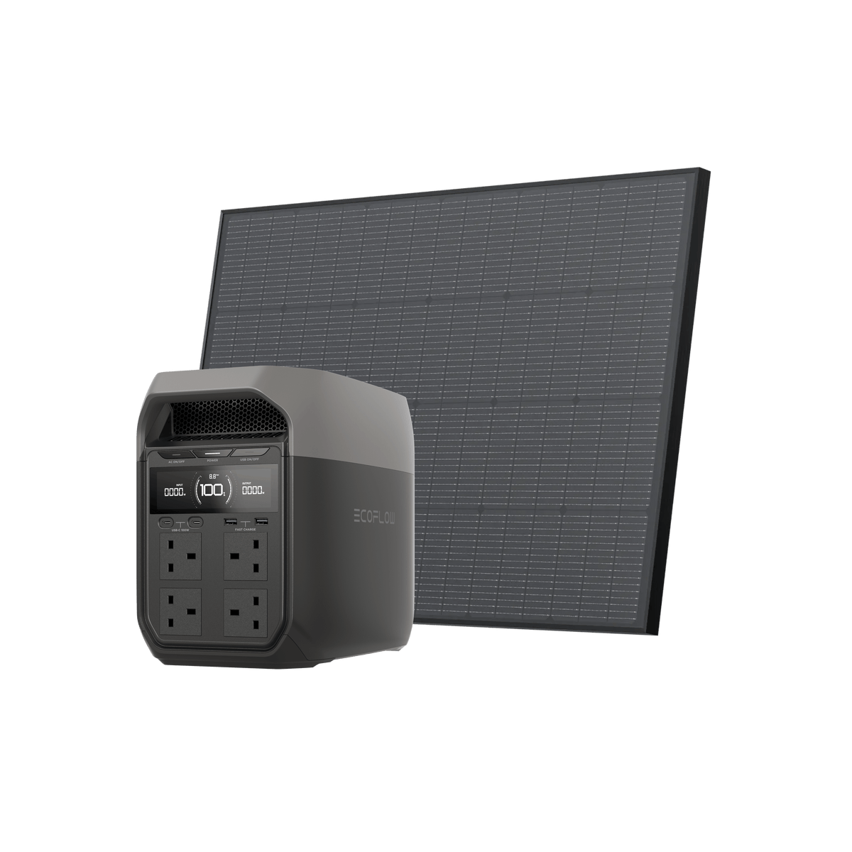 EcoFlow DELTA 3 Series Solar Generator (Rigid PV175W)