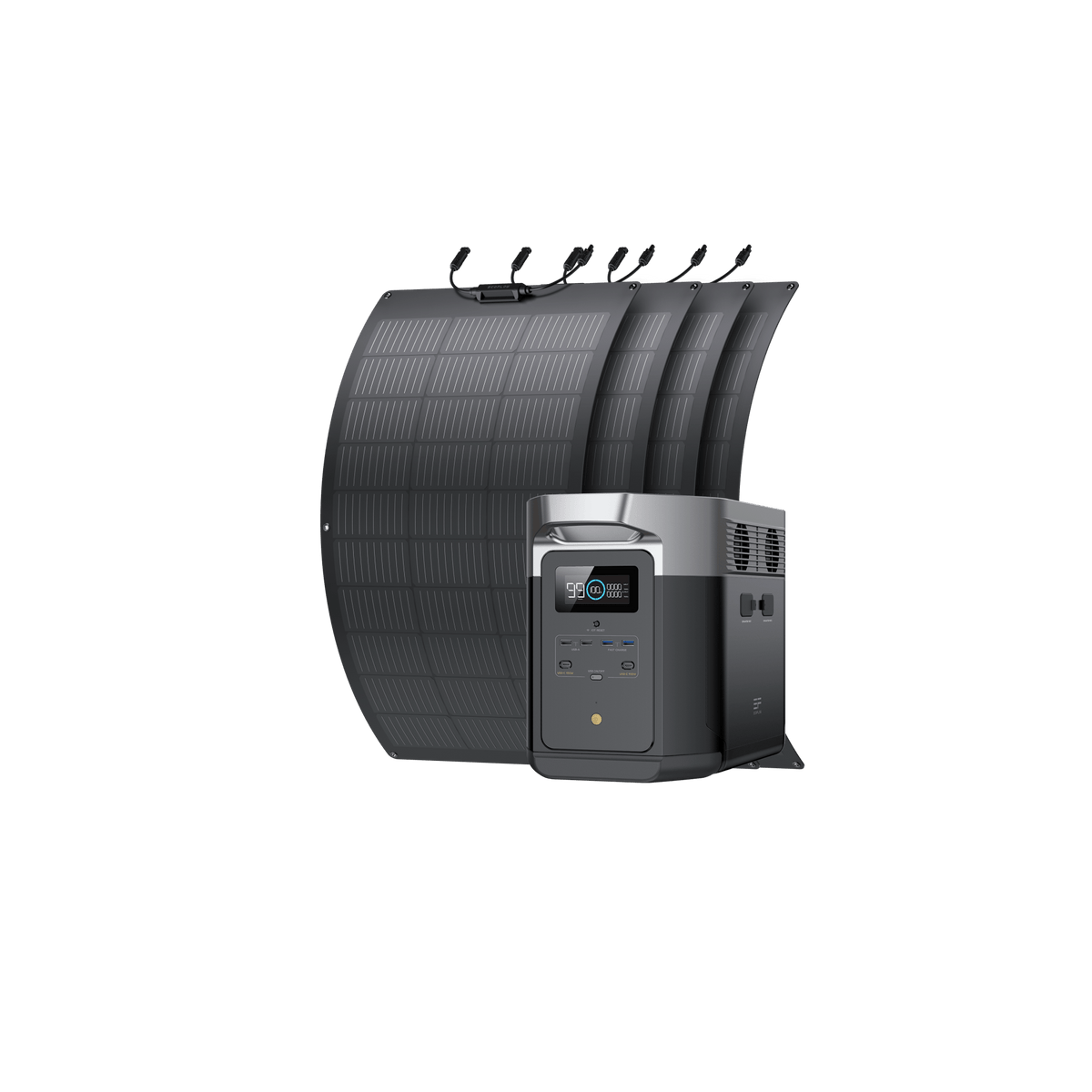 EcoFlow DELTA Max Solar Generator (Flexible PV100W)