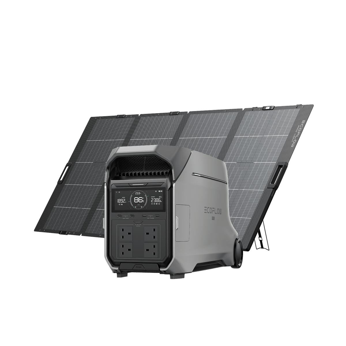 EcoFlow DELTA Pro 3 Solar Generator (PV400W)