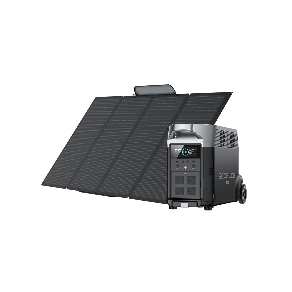 EcoFlow DELTA Pro Solar Generator (Portable PV400W)