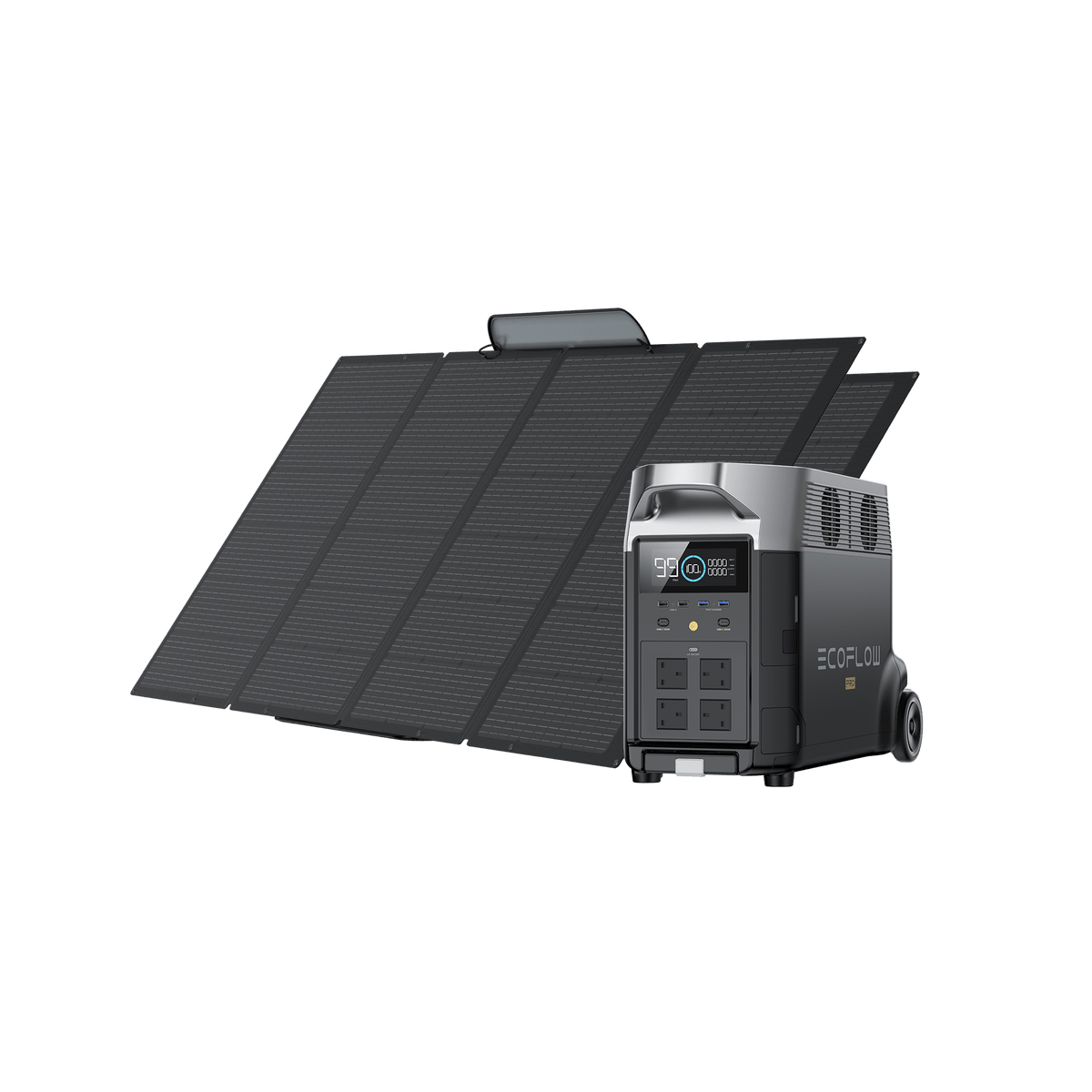 EcoFlow DELTA Pro Solar Generator (Portable PV400W)