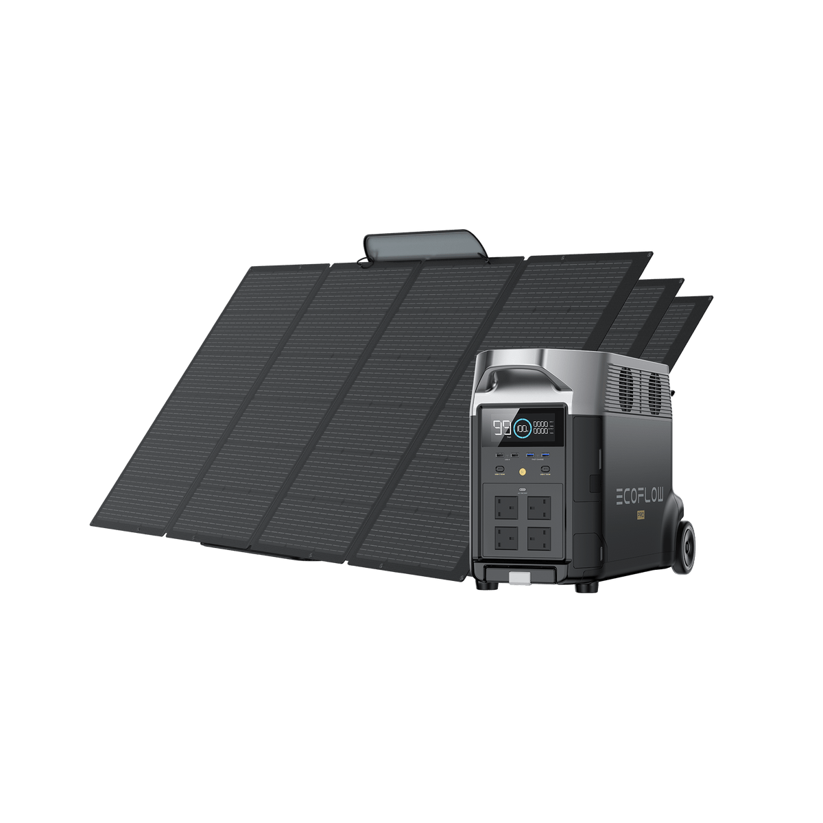 EcoFlow DELTA Pro Solar Generator (Portable PV400W)