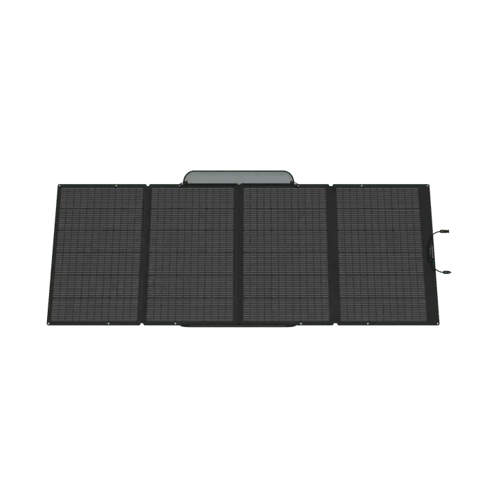 EcoFlow DELTA Pro + 400W Portable Solar Panel + Transfer Switch