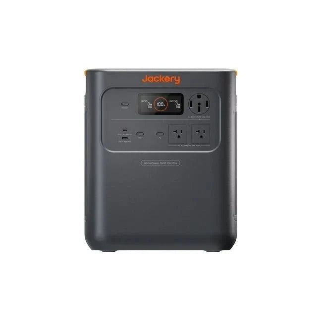 Jackery HomePower 3600 Pro Max Portable Power Station + Custom Solar Panel Bundle Option