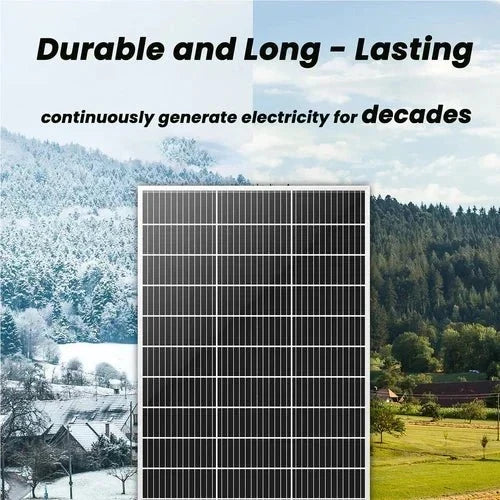 Natures Generator Lithium 3600 With 2 x 410W Monocrystalline Solar Panel + Wind Turbine