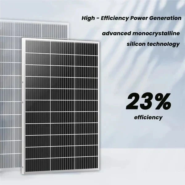 Natures Generator 3 x 100W Monocrystalline Power Panel
