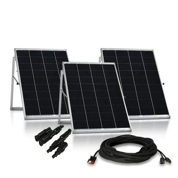 Natures Generator 3 x 100W Monocrystalline Power Panel