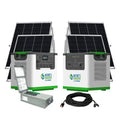 Natures Generator Lithium 3600 With Power Pod + 4 x 100W Monocrystalline Solar Panel + Transfer Switch