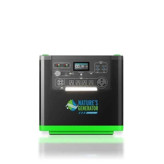 Natures Generator Lithium 6000 Power Station