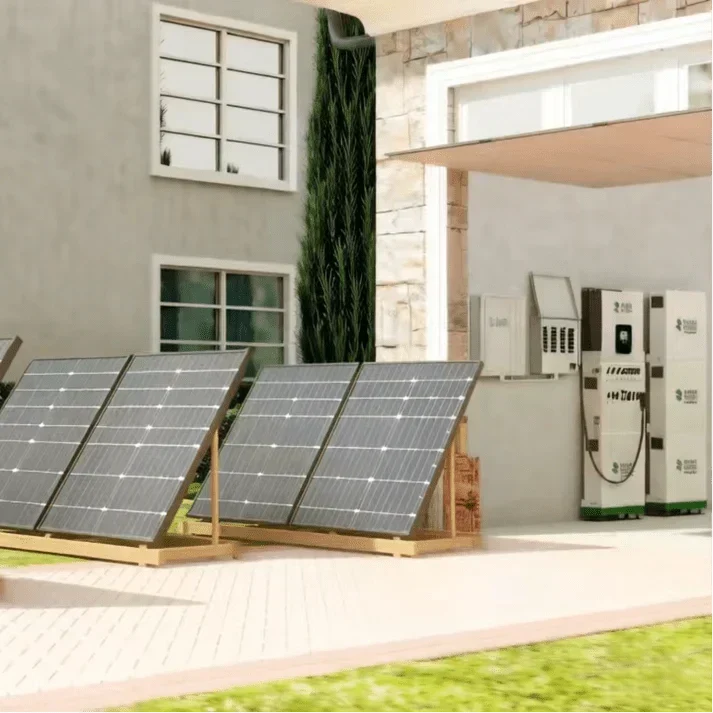 Natures Generator MyGrid 10k + Solar Battery + 12 x 410W Rigid Solar Panels + 50A Manual Transfer Switch + GFCI Box + Smart Plug