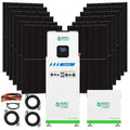 Natures Generator MyGrid 10K Solar Generator + Solar Battery + 12 x Rigid 410W Solar Panel