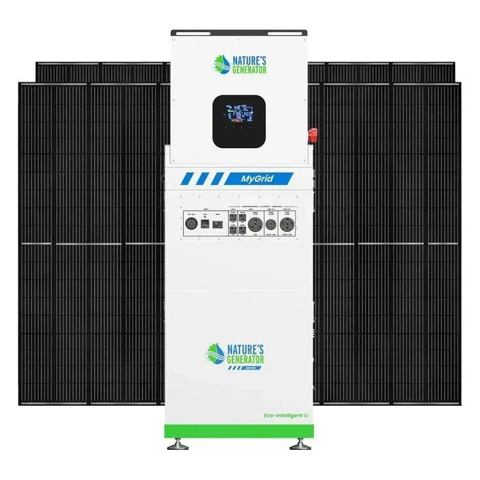Natures Generator MyGrid 10K With 4 x 410W Rigid Solar Panel