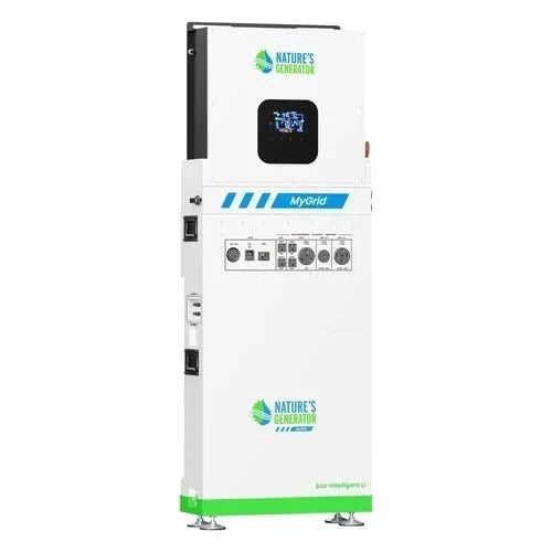 Natures Generator MyGrid 10K With 4 x 400W Folding Solar Panel