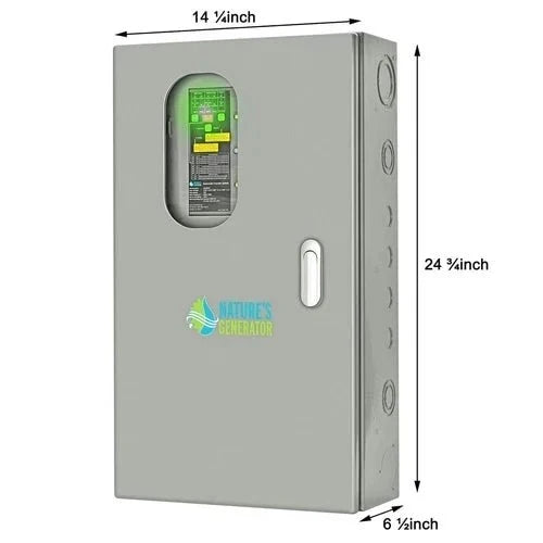 Natures Generator MyGrid 10K With Solar Battery + 8 x 410W Rigid Solar Panels + 50A Automatic Transfer Switch