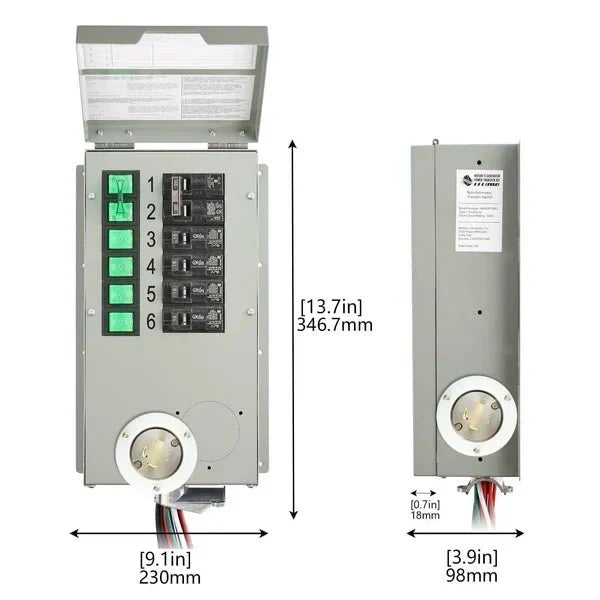Natures Generator Powerhouse Hybrid Platinum Plus PE System